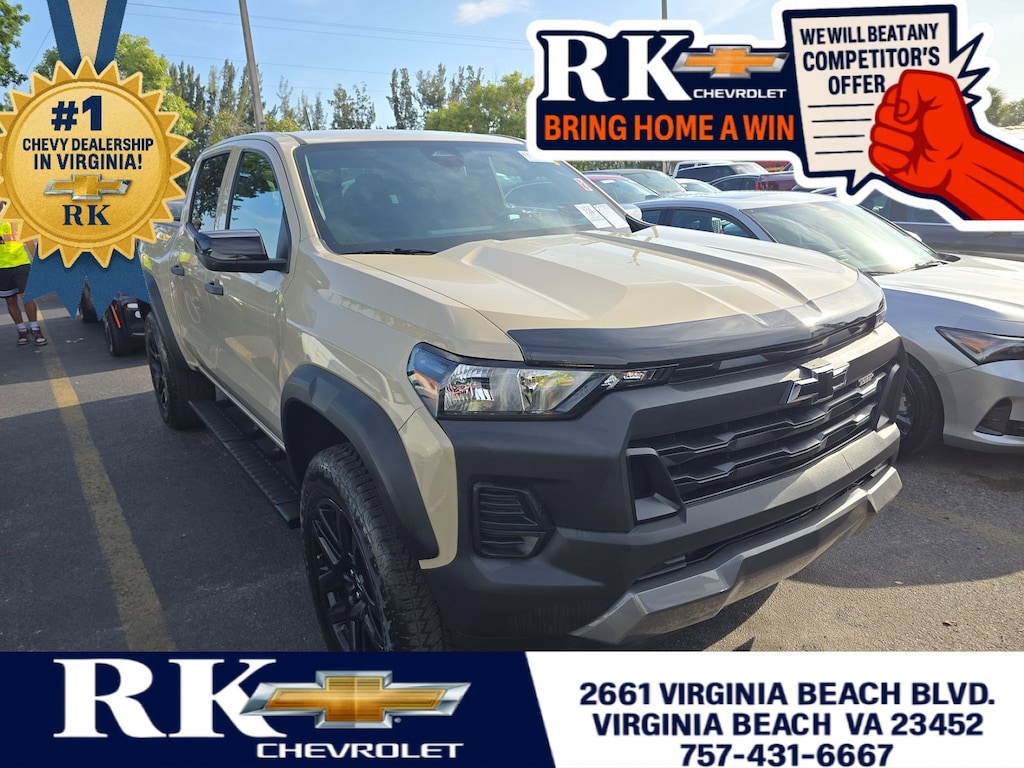 Used 2024 Chevrolet Colorado 4WD Trail Boss 4WD Crew Cab Trail Boss