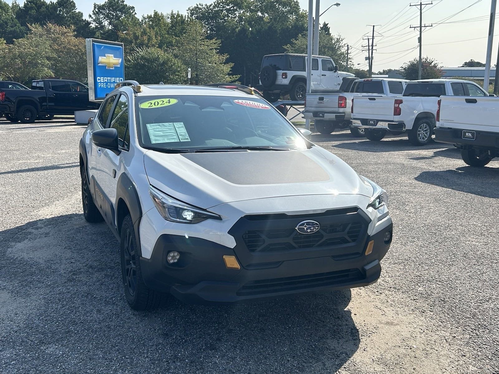 Certified 2024 Subaru Crosstrek Wilderness with VIN 4S4GUHU60R3747184 for sale in Virginia Beach, VA