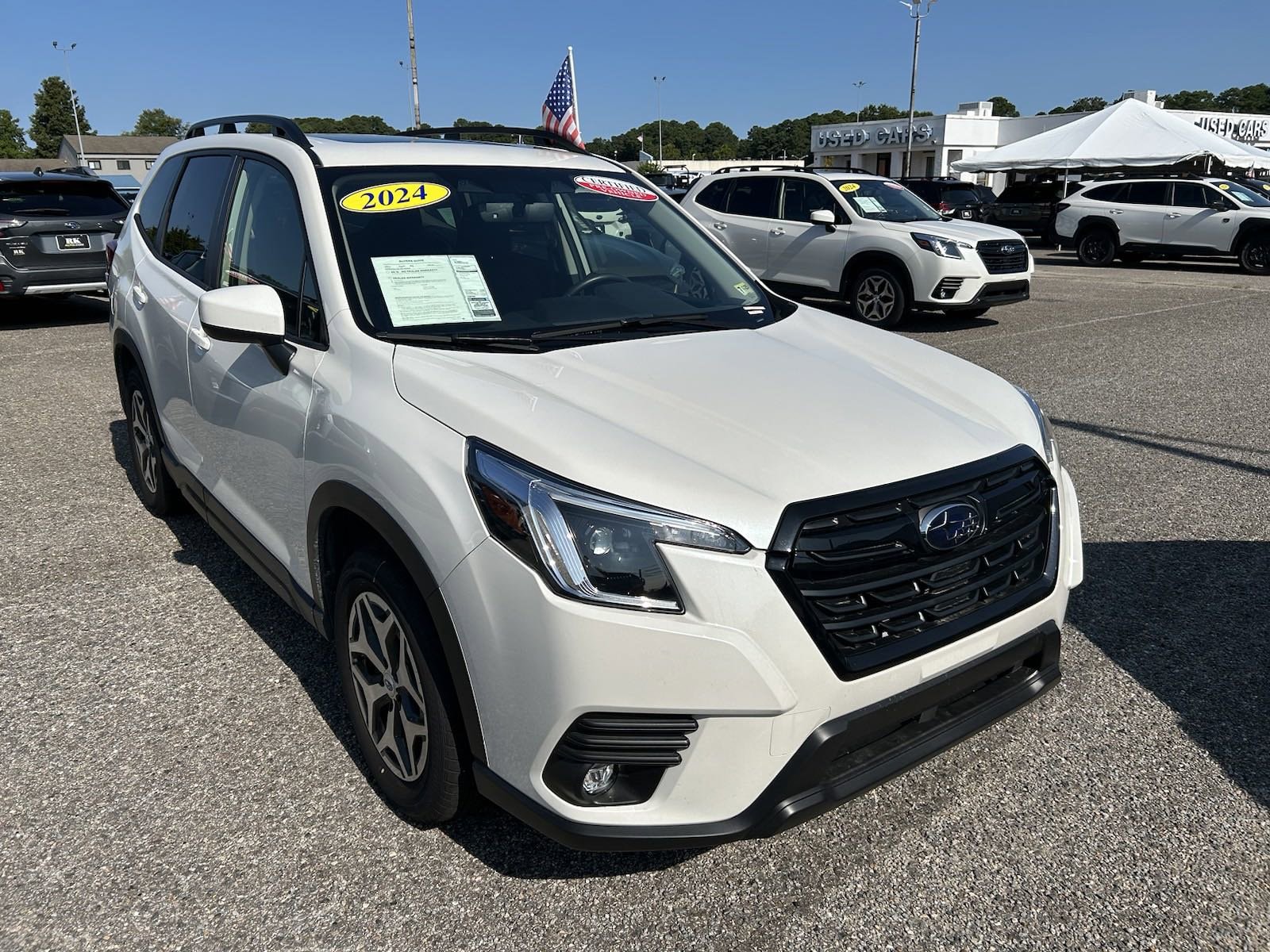 Certified 2024 Subaru Forester Premium with VIN JF2SKADC8RH442800 for sale in Virginia Beach, VA