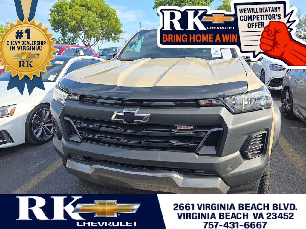 Used 2024 Chevrolet Colorado 4WD Trail Boss 4WD Crew Cab Trail Boss