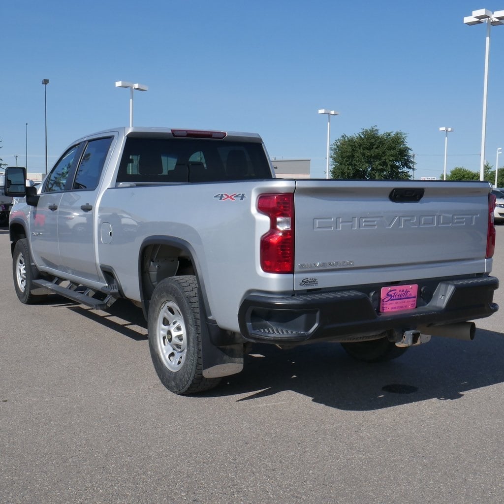 Used 2021 Chevrolet Silverado 2500HD Work Truck with VIN 1GC4YLEY2MF202688 for sale in Jamestown, ND