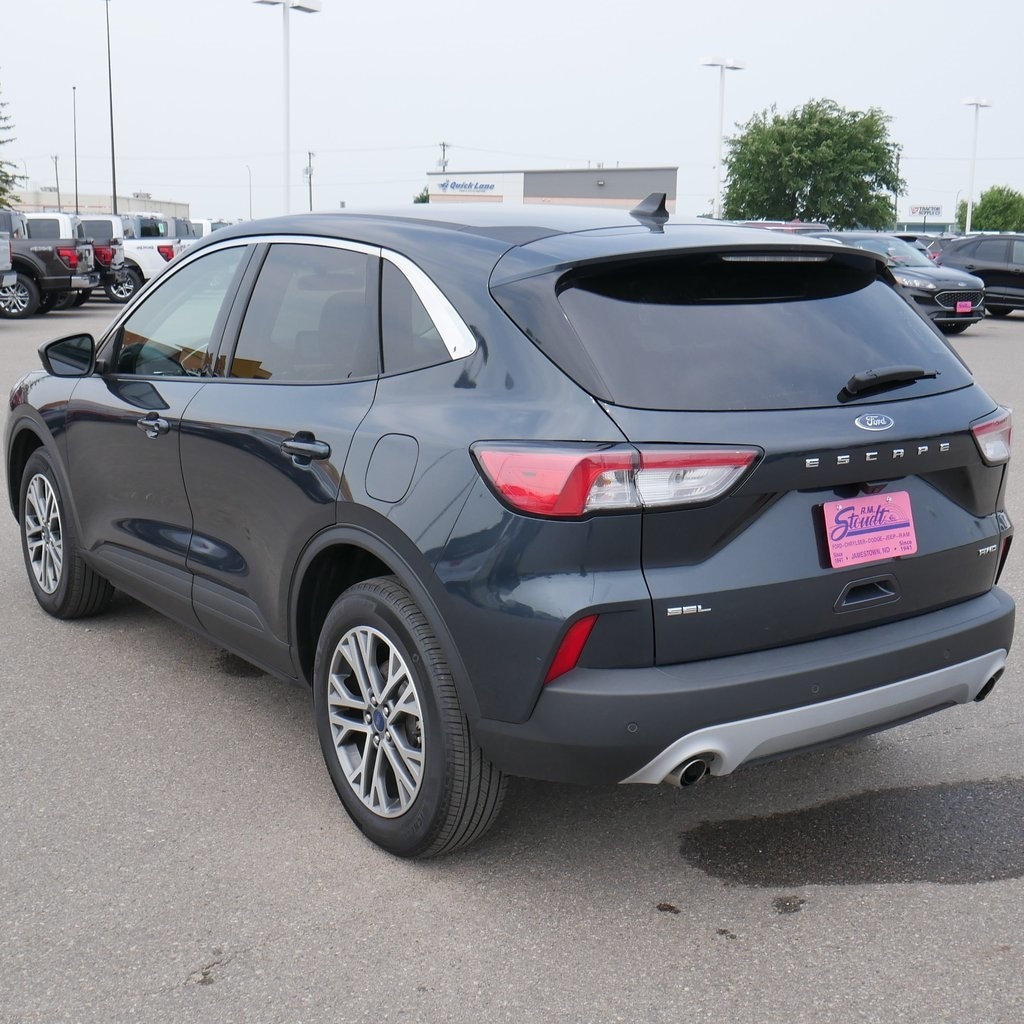 Used 2022 Ford Escape SEL with VIN 1FMCU9H99NUA96635 for sale in Jamestown, ND