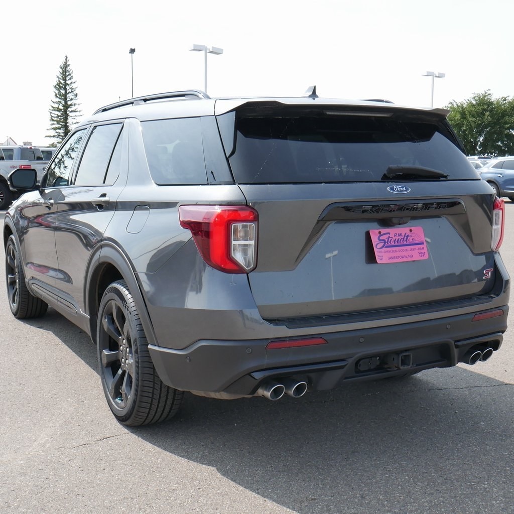 Used 2020 Ford Explorer ST with VIN 1FM5K8GC2LGA05562 for sale in Jamestown, ND