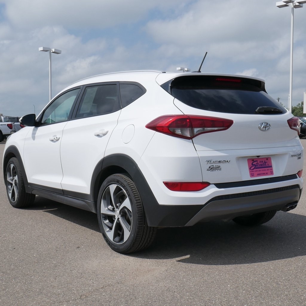 Used 2016 Hyundai Tucson Sport with VIN KM8J3CA27GU128473 for sale in Jamestown, ND