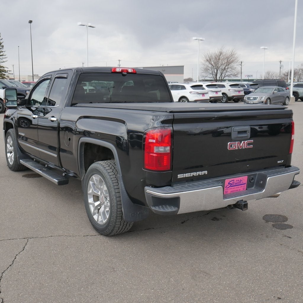 Used 2015 GMC Sierra 1500 SLT with VIN 1GTV2VEJ5FZ345608 for sale in Jamestown, ND