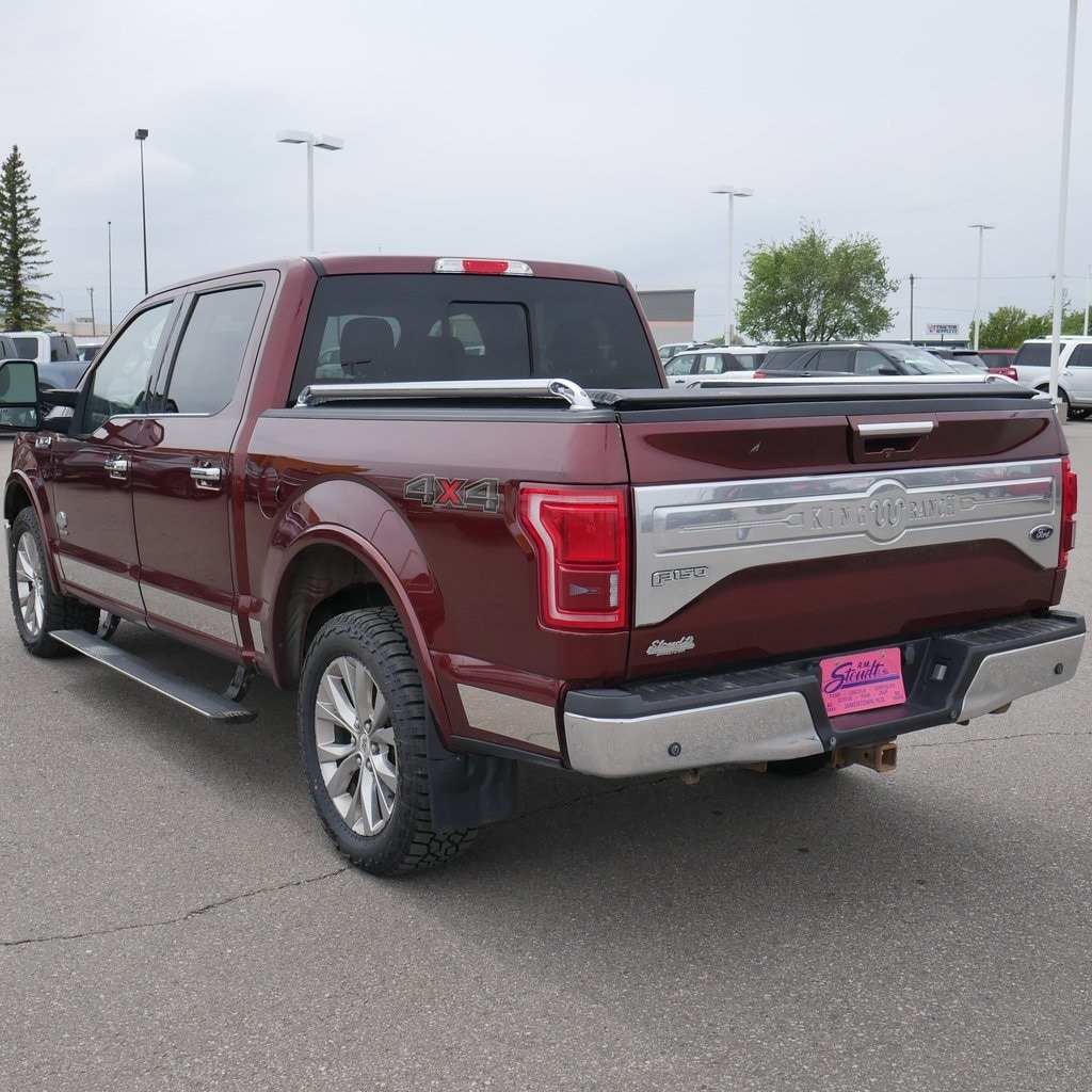 Used 2017 Ford F-150 King Ranch with VIN 1FTEW1EG4HFB66756 for sale in Jamestown, ND