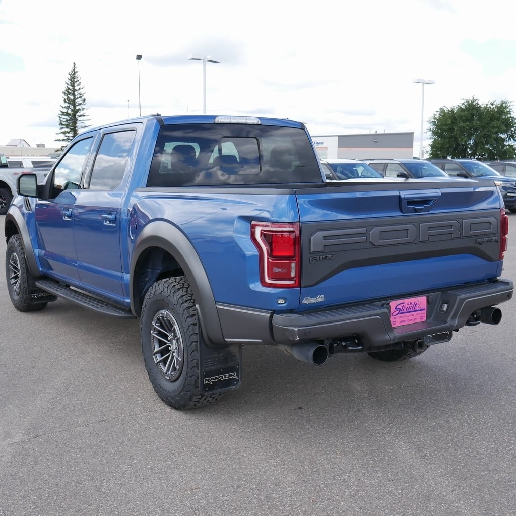 Used 2020 Ford F-150 Raptor with VIN 1FTFW1RG1LFC06072 for sale in Jamestown, ND