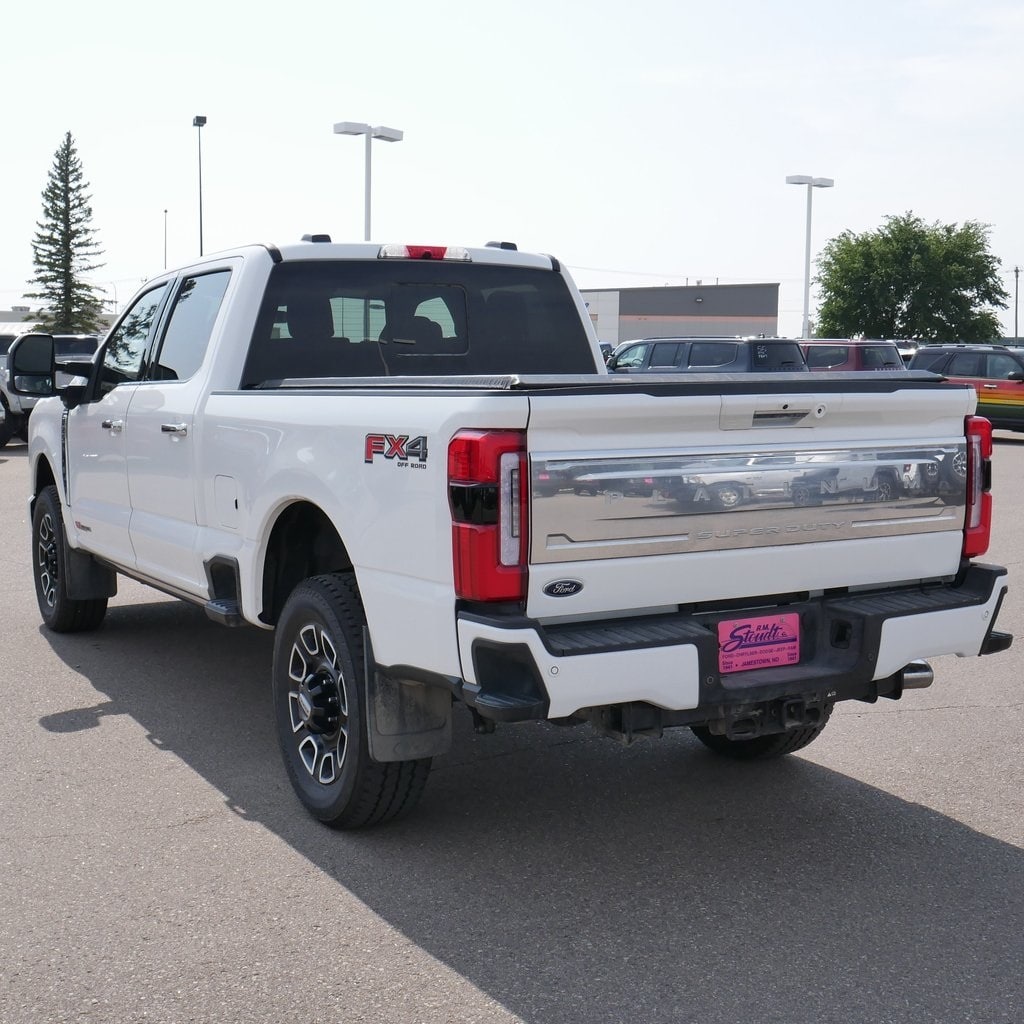Used 2024 Ford F-250 Super Duty Platinum with VIN 1FT8W2BM9REC86833 for sale in Jamestown, ND