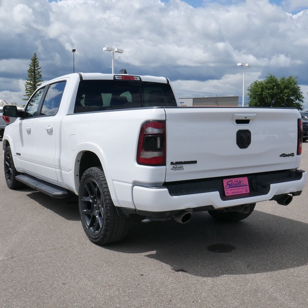 Used 2022 RAM Ram 1500 Pickup Laramie with VIN 1C6SRFRT1NN334084 for sale in Jamestown, ND