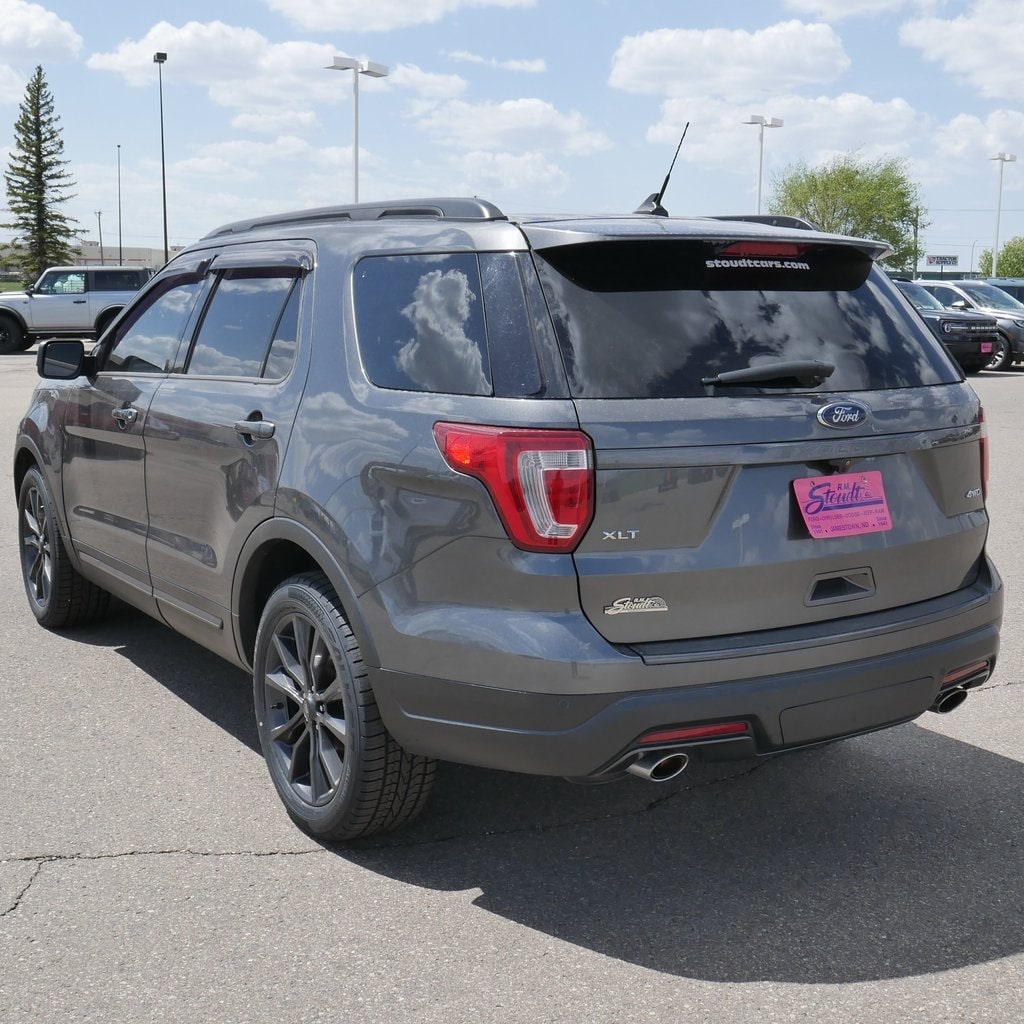 Used 2018 Ford Explorer XLT with VIN 1FM5K8D8XJGA55526 for sale in Jamestown, ND