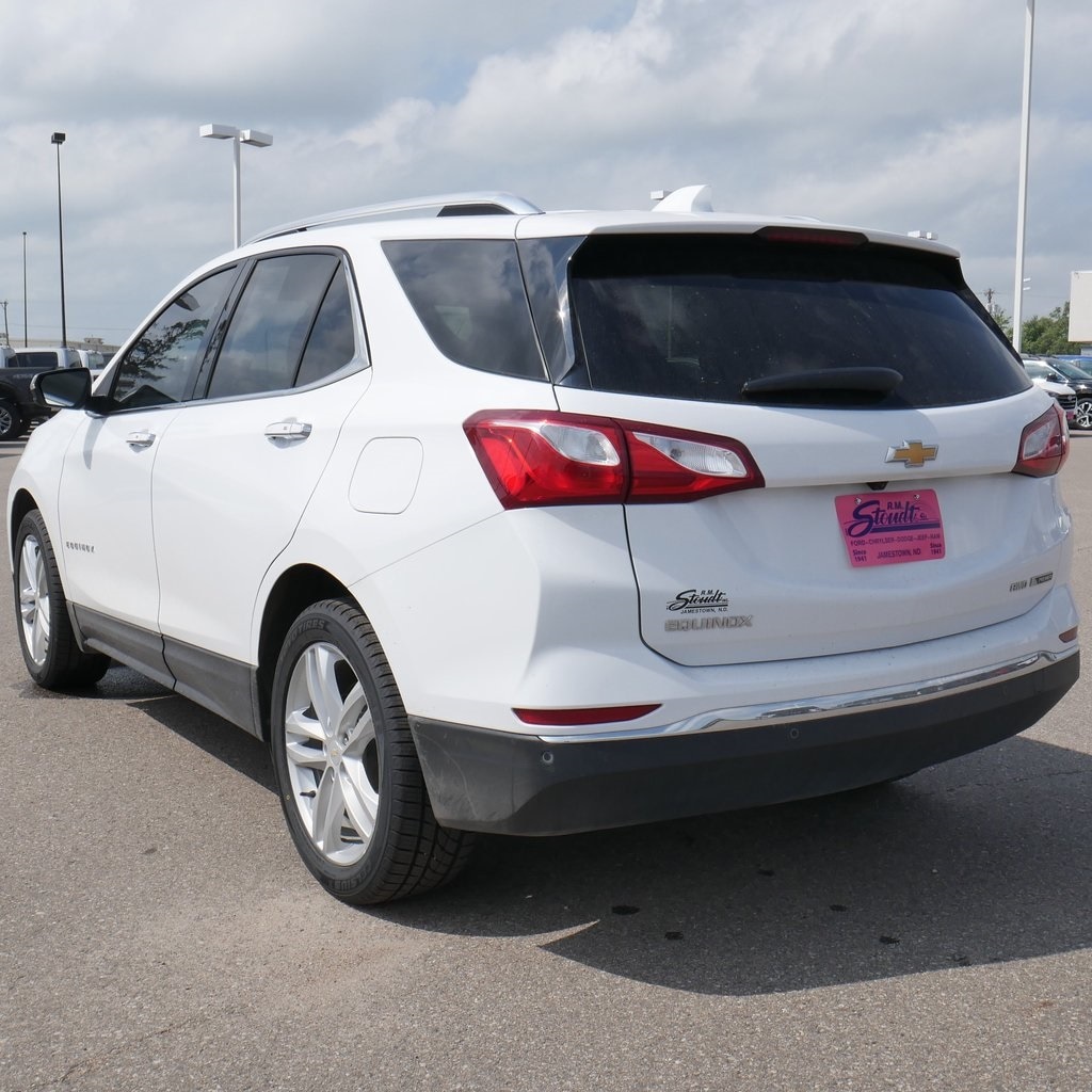 Used 2018 Chevrolet Equinox Premier with VIN 2GNAXVEV0J6124853 for sale in Jamestown, ND