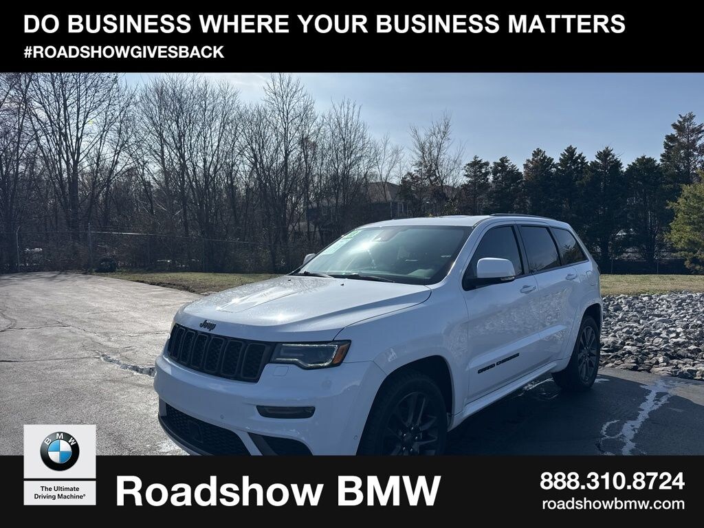 Used 2018 Jeep Grand Cherokee Overland RWD SUV