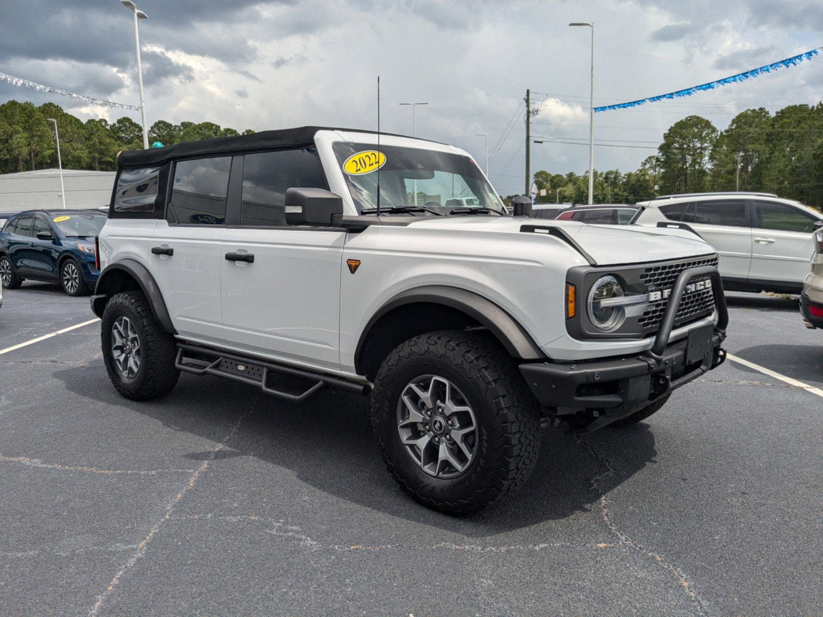 Used 2022 Ford Bronco 4-Door Badlands with VIN 1FMEE5DH8NLA88575 for sale in Waycross, GA