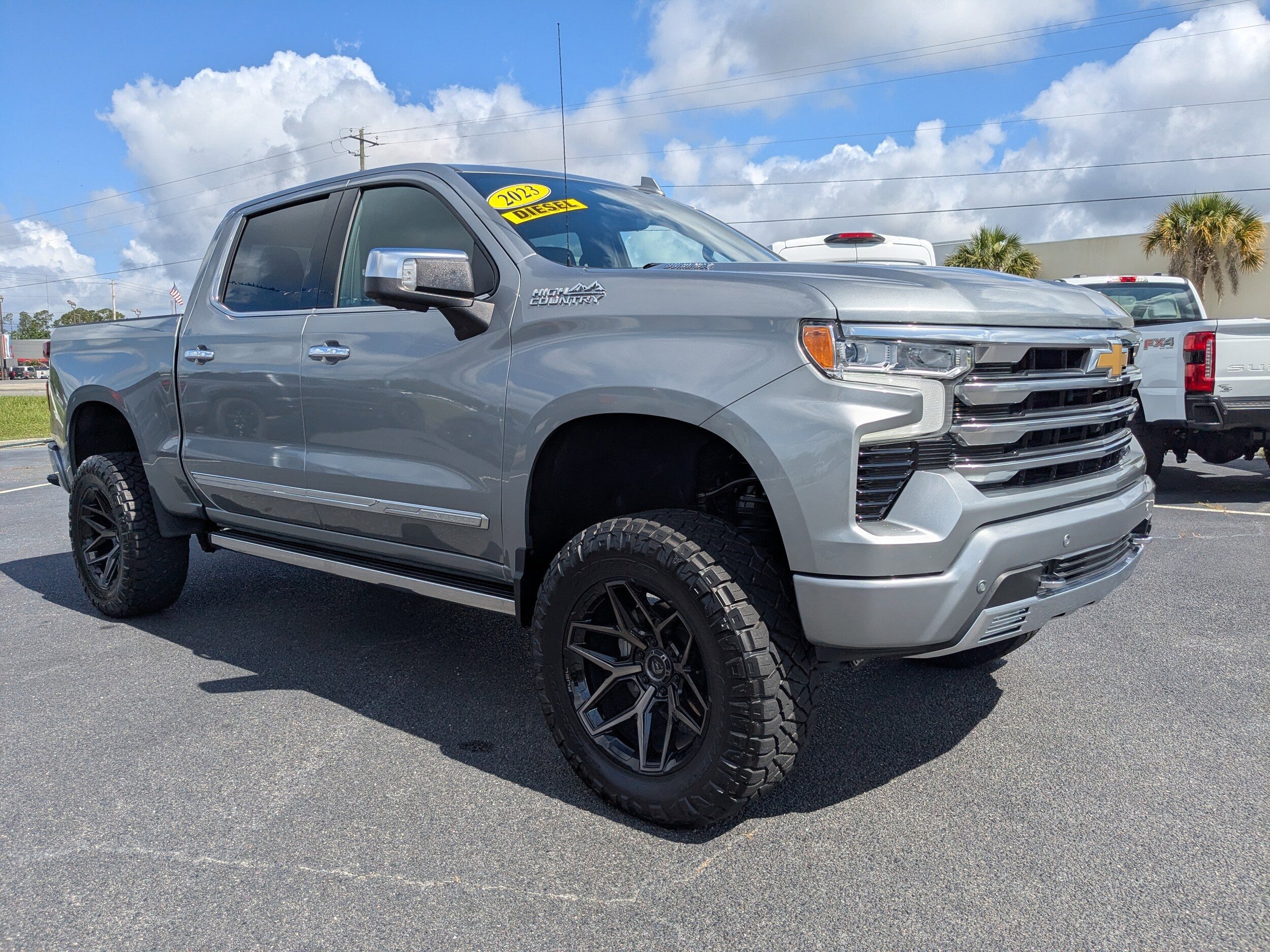 Used 2023 Chevrolet Silverado 1500 High Country with VIN 1GCUDJE8XPZ315632 for sale in Waycross, GA