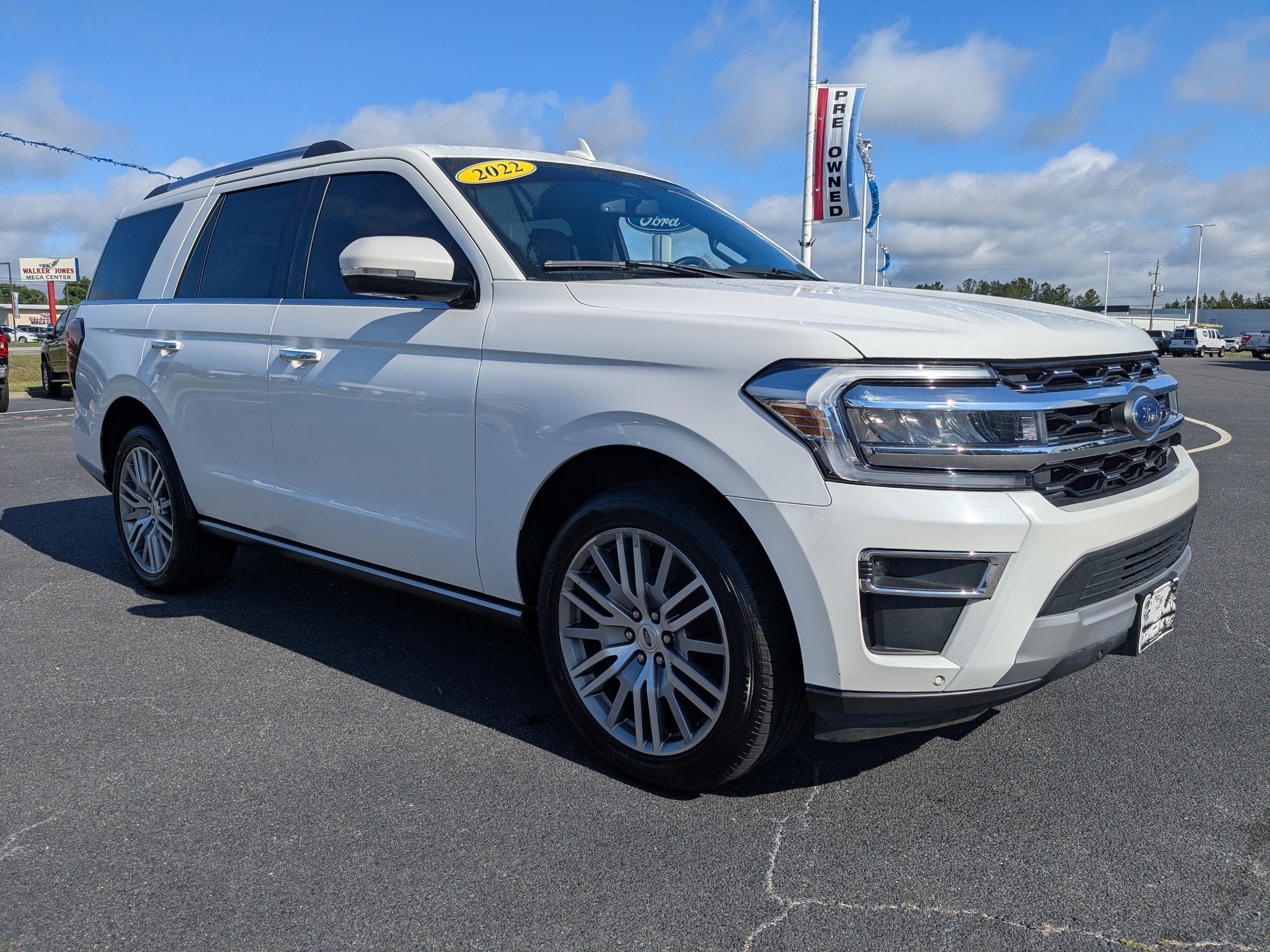 Used 2022 Ford Expedition Limited with VIN 1FMJU1KT1NEA33214 for sale in Waycross, GA