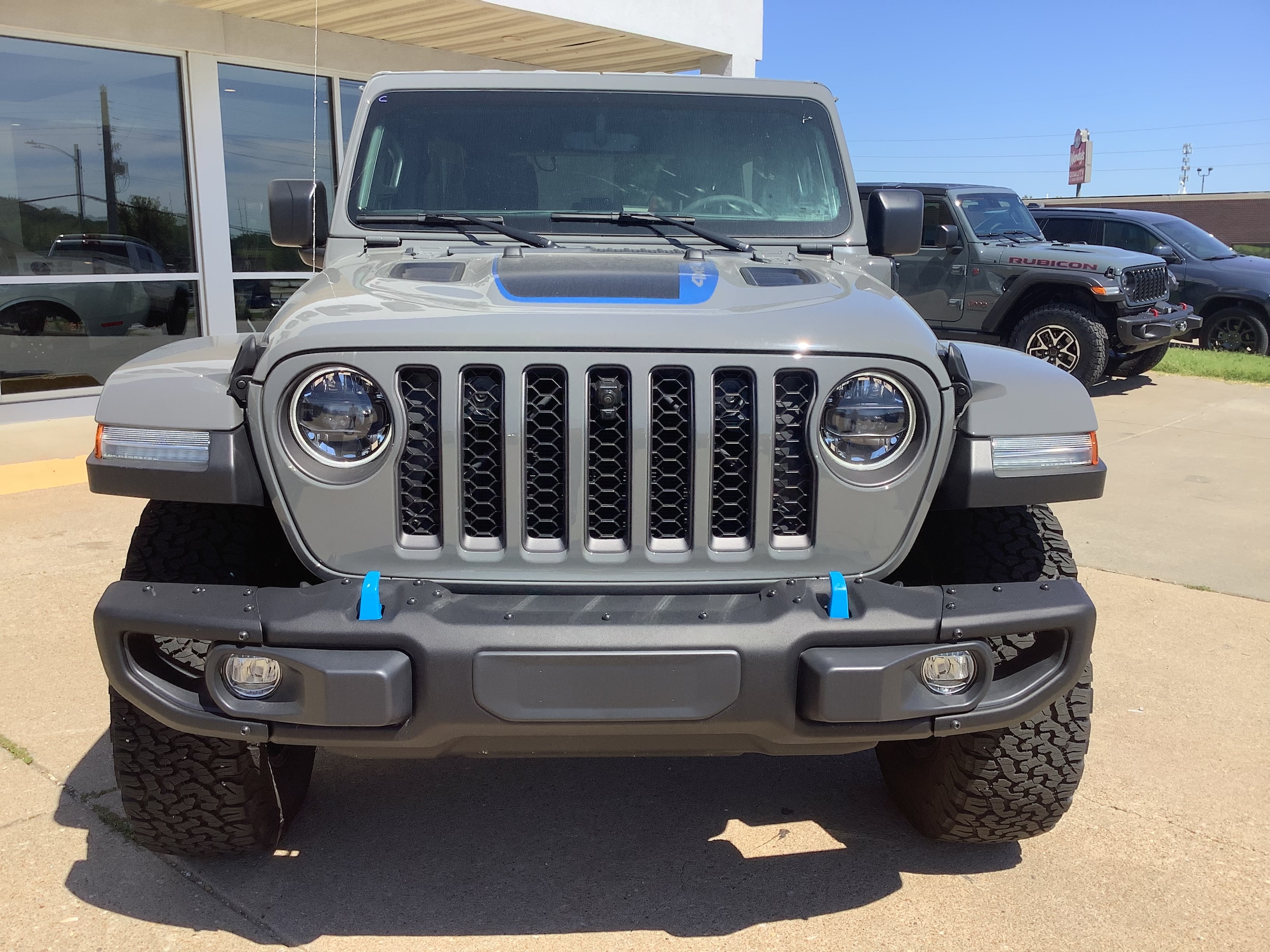 Used 2023 Jeep Wrangler 4xe Rubicon 4XE with VIN 1C4JJXR66PW609618 for sale in Manhattan, KS