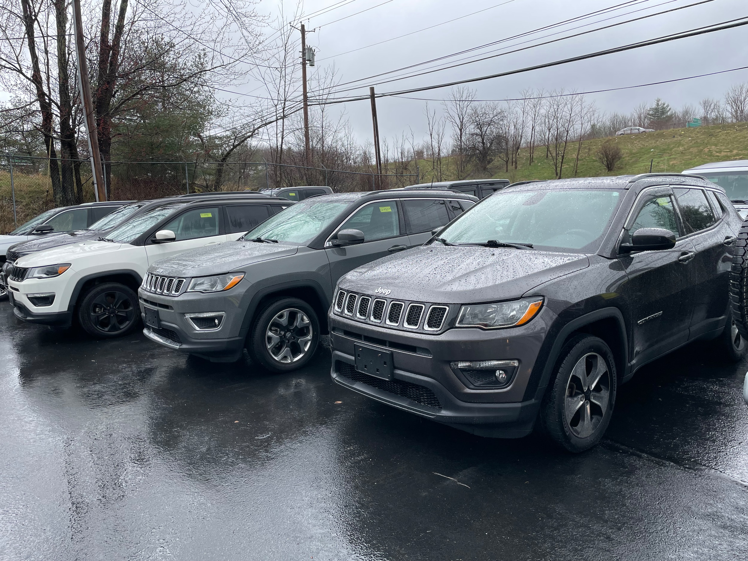 Used 2018 Jeep Compass Latitude with VIN 3C4NJDBB6JT126912 for sale in Monticello, NY