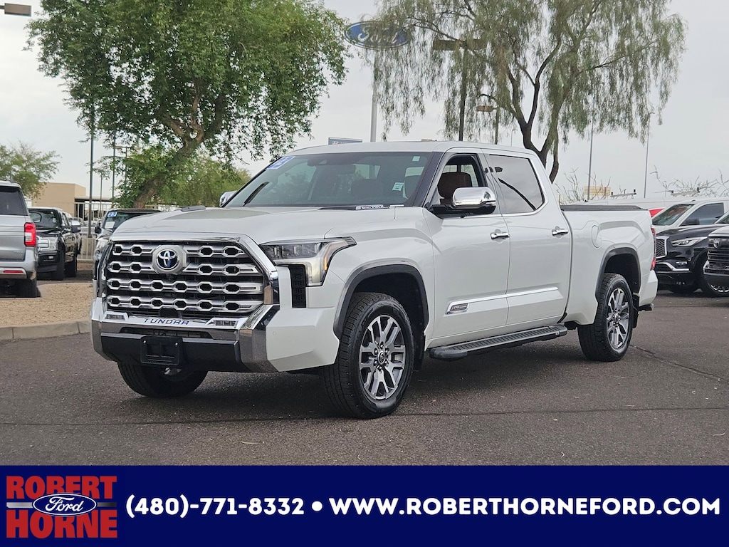 Used 2022 Toyota Tundra 4WD 1794 Edition Hybrid Truck CrewMax