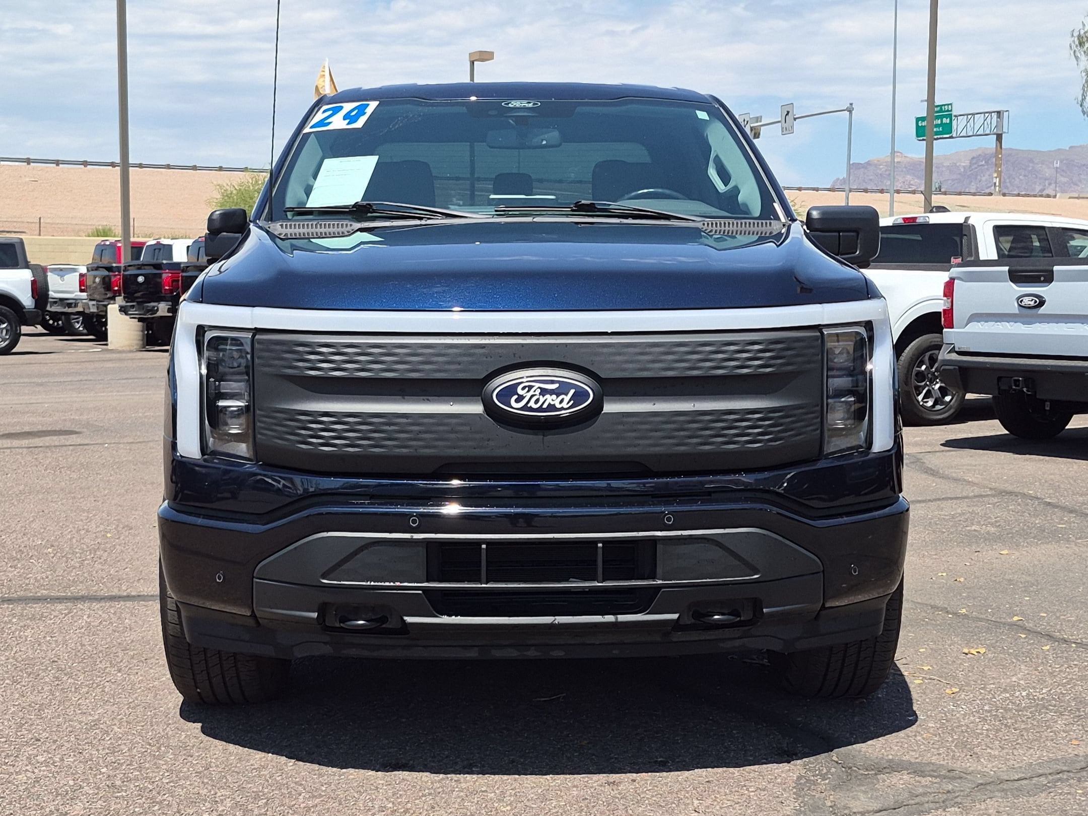 Used 2024 Ford F-150 Lightning Flash with VIN 1FT6W3L72RWG27148 for sale in Apache Junction, AZ