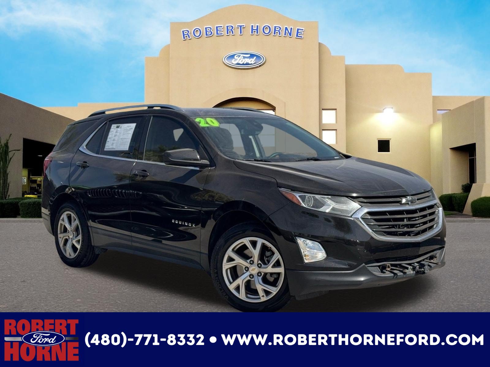Used 2020 Chevrolet Equinox LT with VIN 2GNAXLEX5L6159039 for sale in Apache Junction, AZ