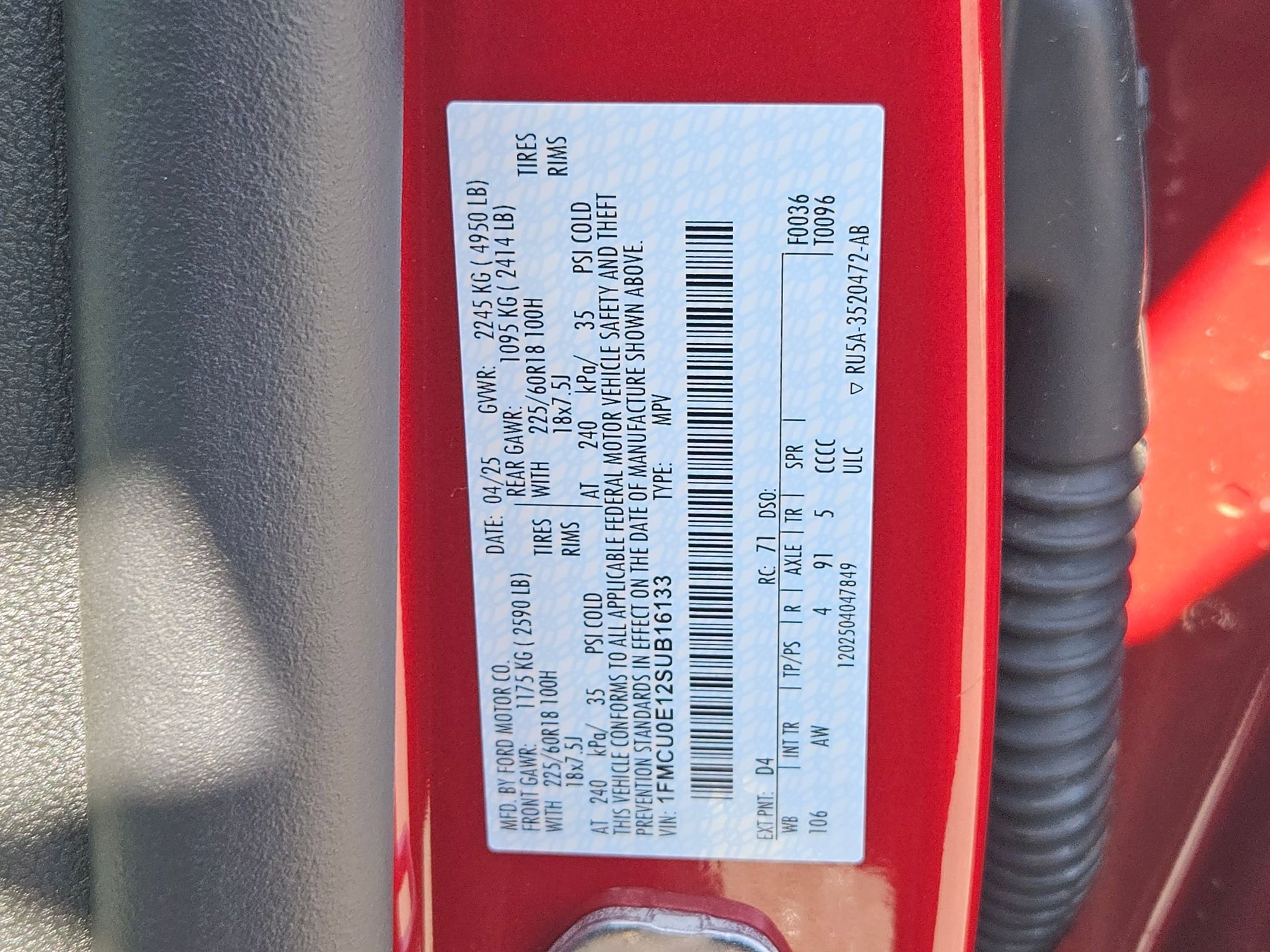 2025 Ford Escape Plug-in hybrid PHEV - Photo 17