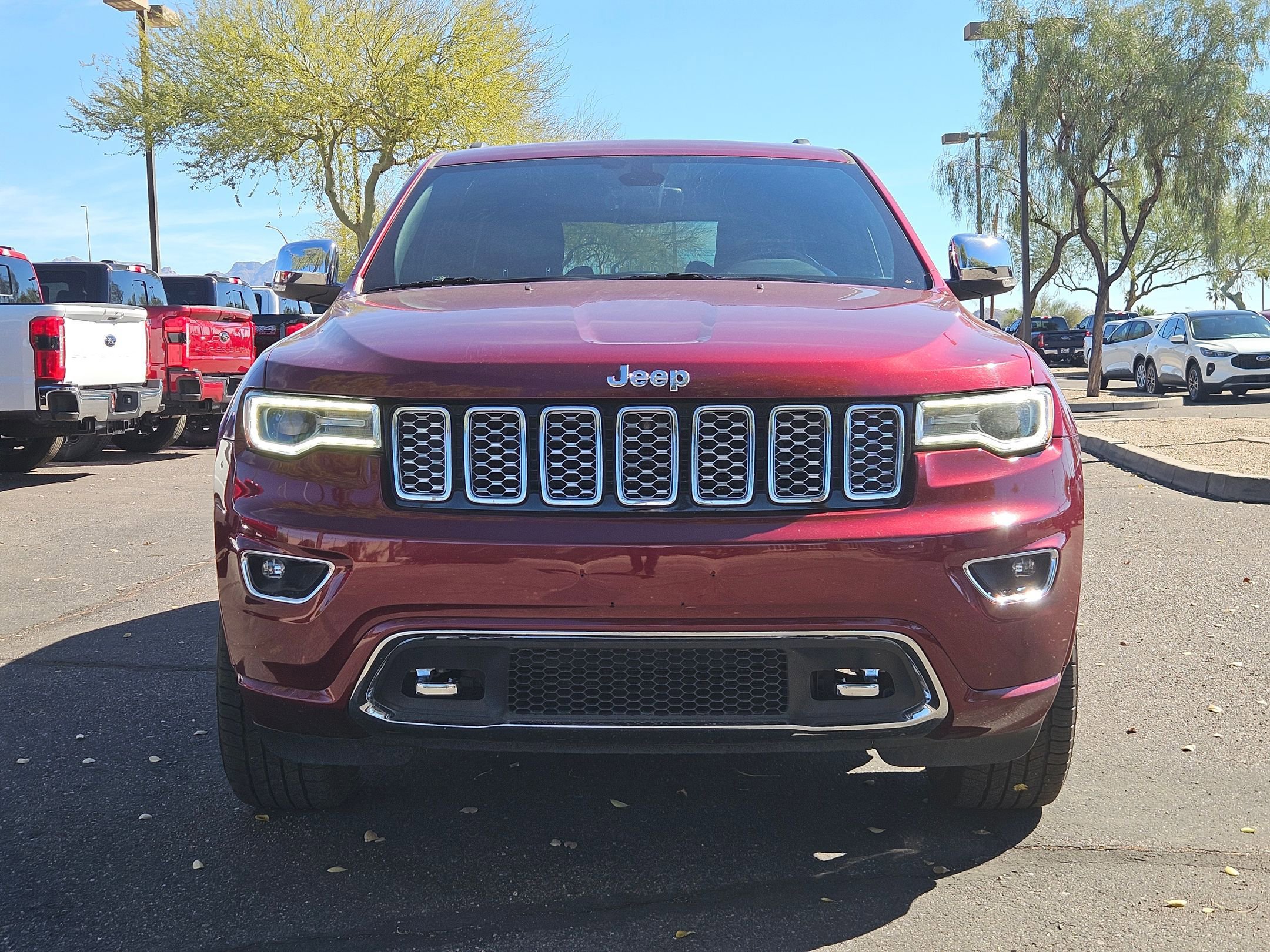 Used 2017 Jeep Grand Cherokee Overland with VIN 1C4RJFCT8HC823542 for sale in Apache Junction, AZ