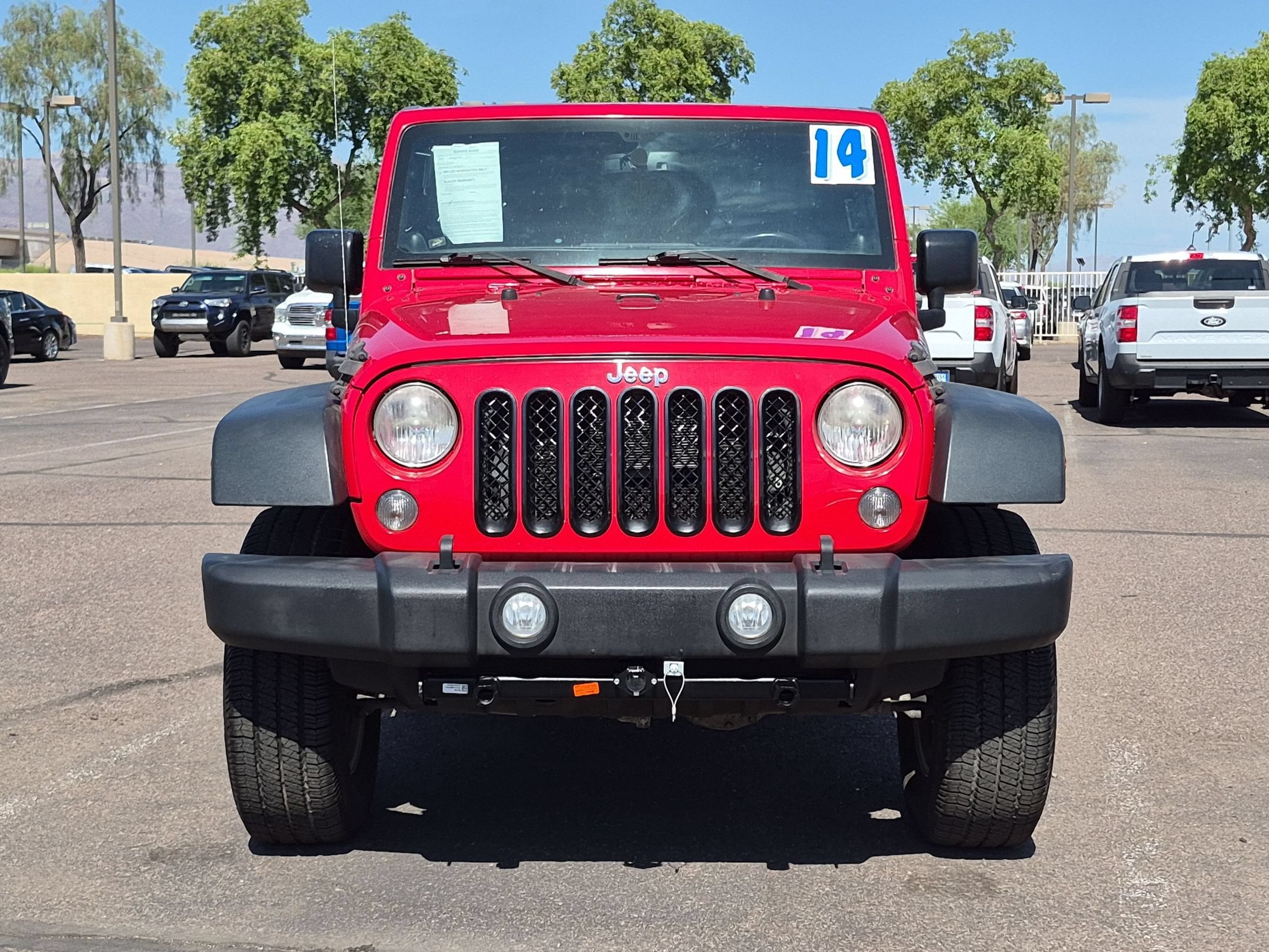 Used 2014 Jeep Wrangler Sport with VIN 1C4AJWAG2EL226997 for sale in Apache Junction, AZ