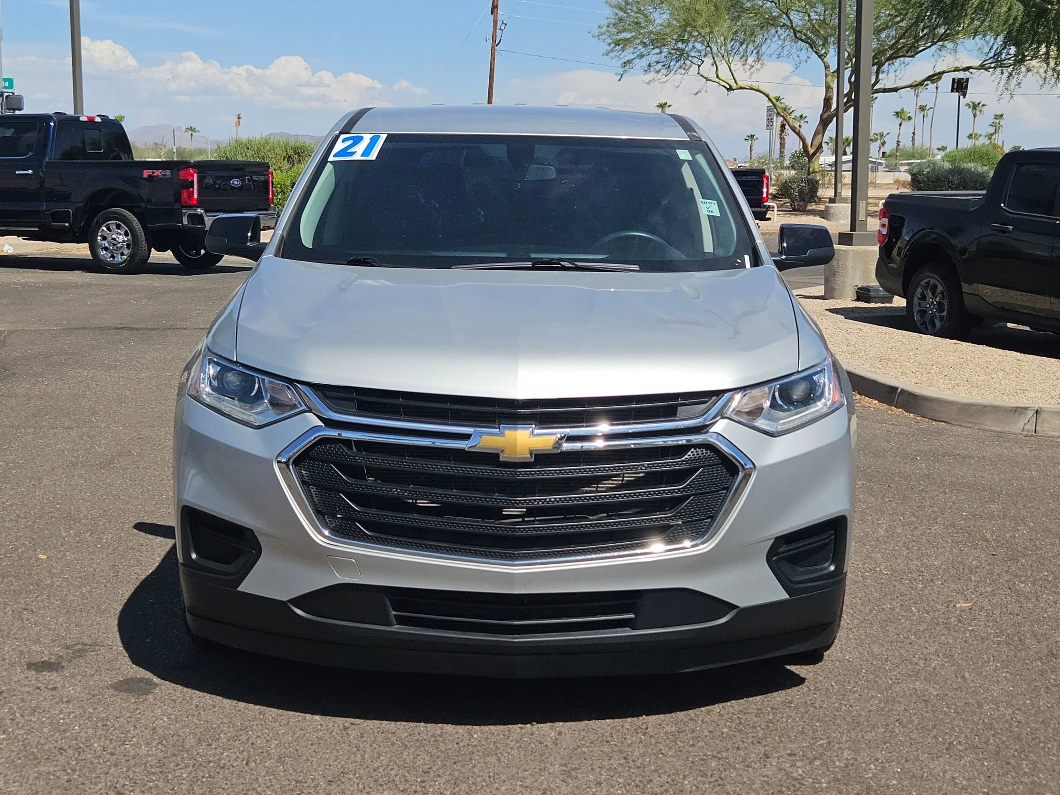 Used 2021 Chevrolet Traverse LS with VIN 1GNERFKW3MJ243857 for sale in Apache Junction, AZ