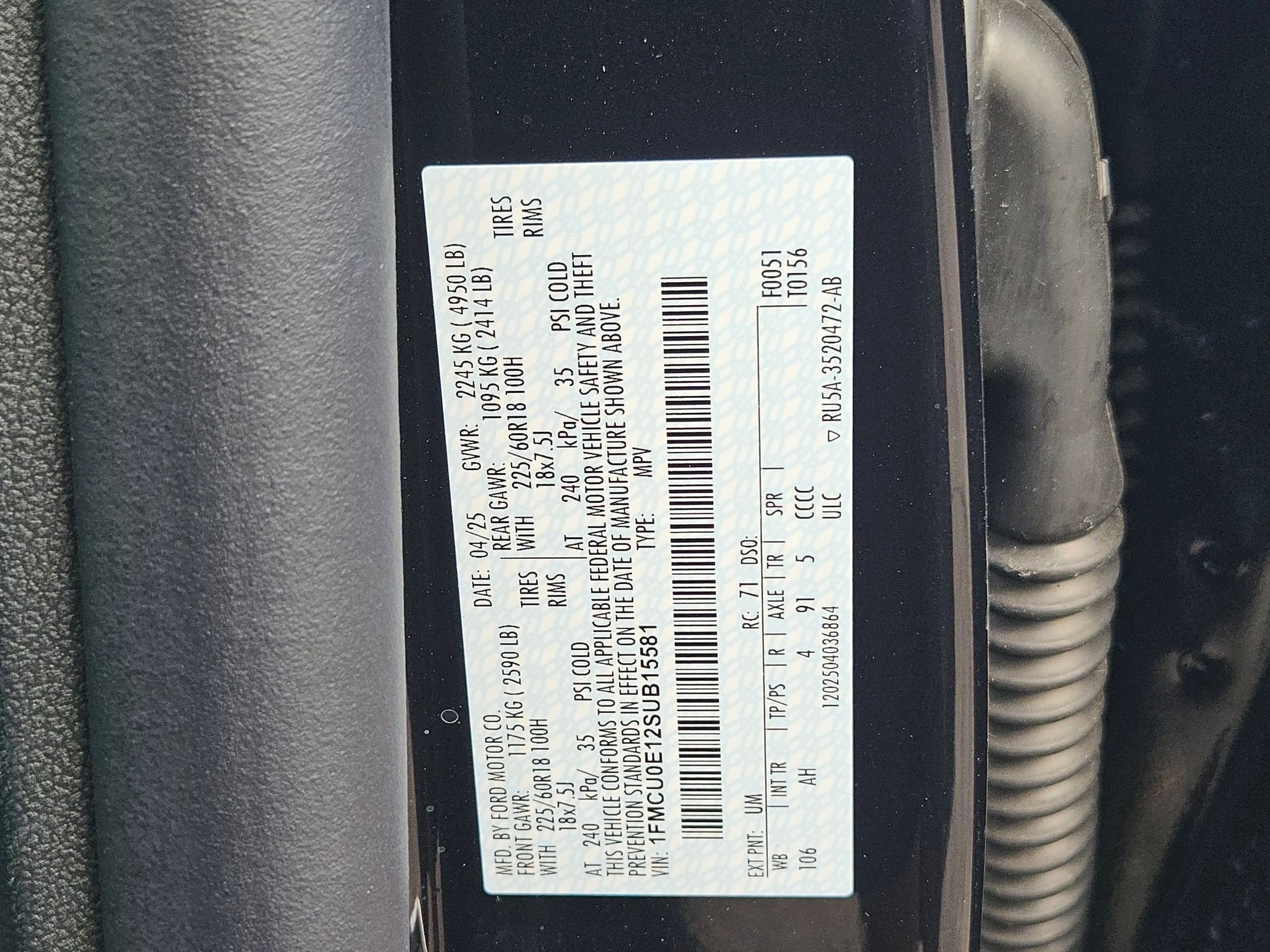 2025 Ford Escape Plug-in hybrid PHEV - Photo 17