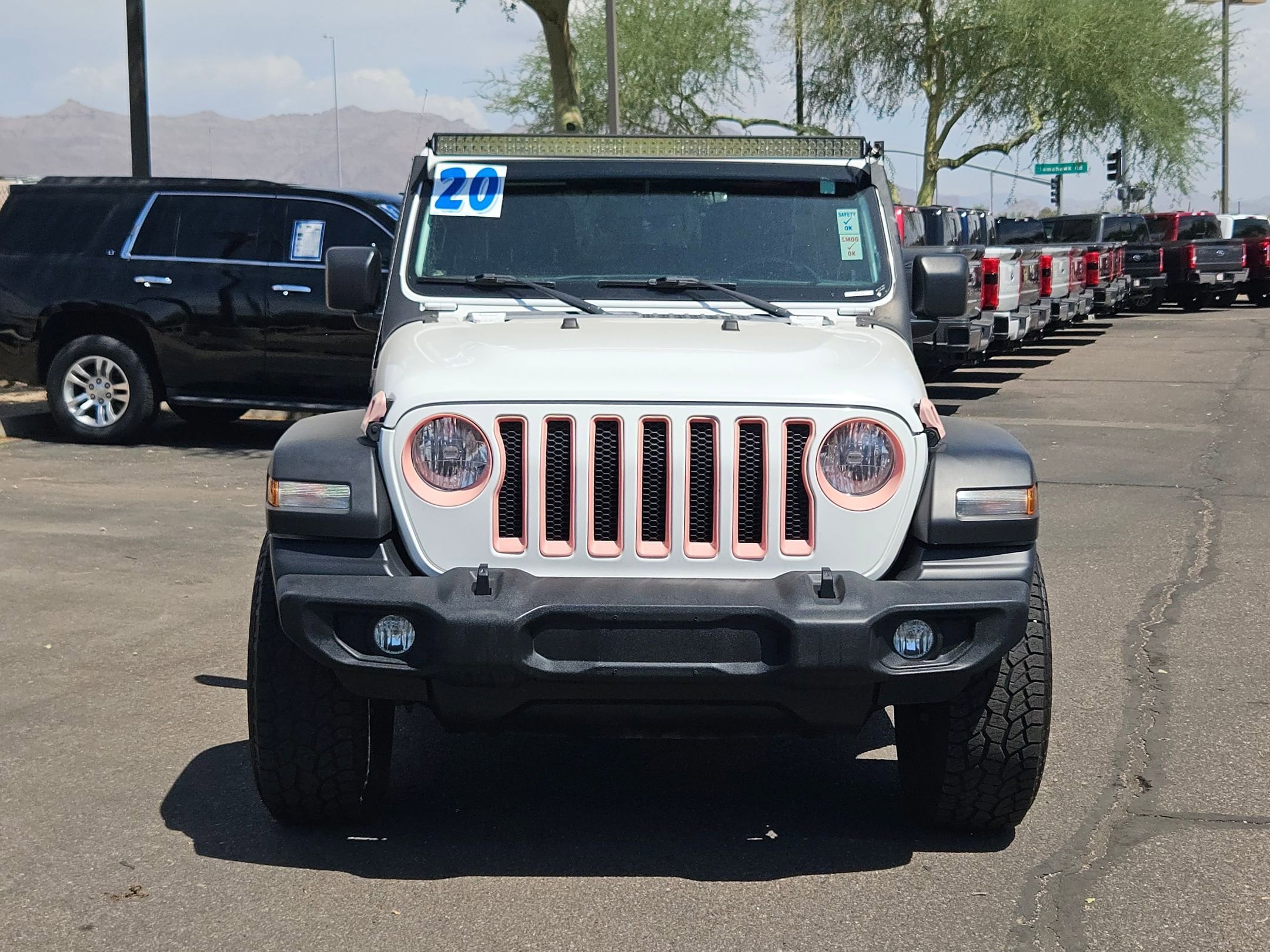 Used 2020 Jeep Wrangler Unlimited Sport S with VIN 1C4HJXDN4LW268937 for sale in Apache Junction, AZ