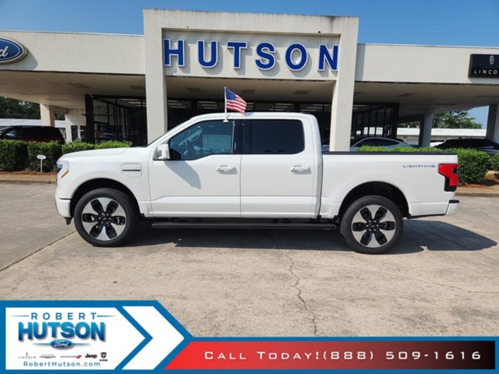 New 2023 Ford F-150 Lightning Platinum AWD Truck SuperCrew Cab