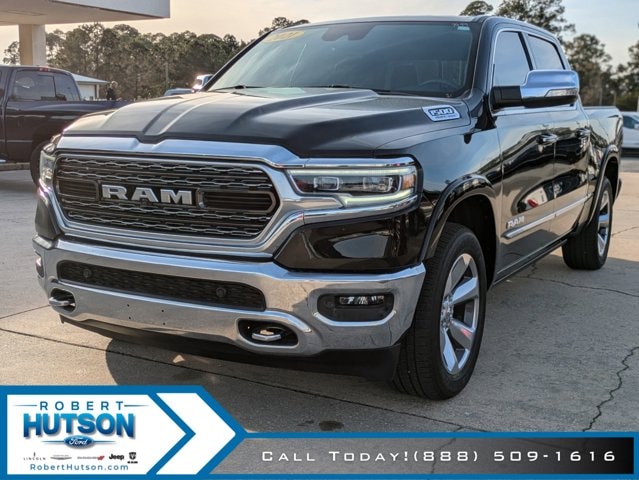 Used 2021 RAM Ram 1500 Pickup Limited with VIN 1C6SRFHT5MN530531 for sale in Moultrie, GA