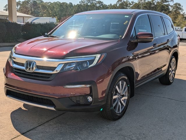 Used 2021 Honda Pilot EX-L with VIN 5FNYF5H50MB045073 for sale in Moultrie, GA