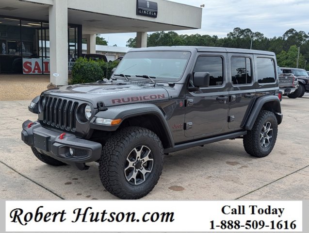 Used 2021 Jeep Wrangler Unlimited Rubicon with VIN 1C4HJXFG7MW596949 for sale in Moultrie, GA