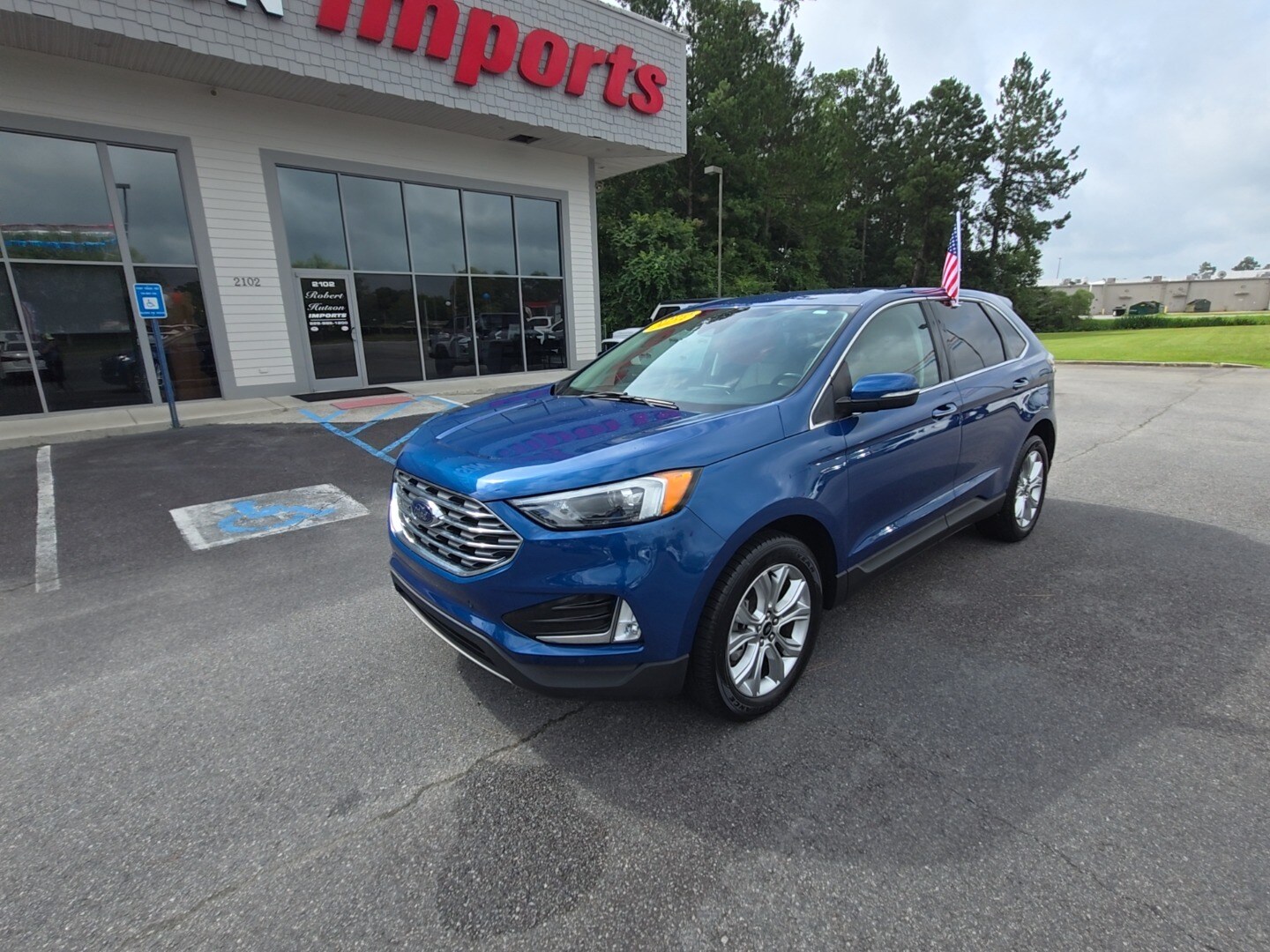Used 2023 Ford Edge Titanium with VIN 2FMPK4K9XPBA60688 for sale in Moultrie, GA