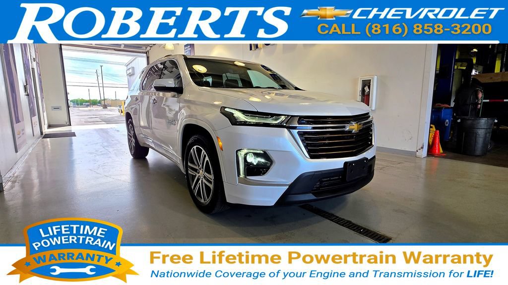 Used 2023 Chevrolet Traverse High Country with VIN 1GNEVNKW4PJ118683 for sale in Kansas City
