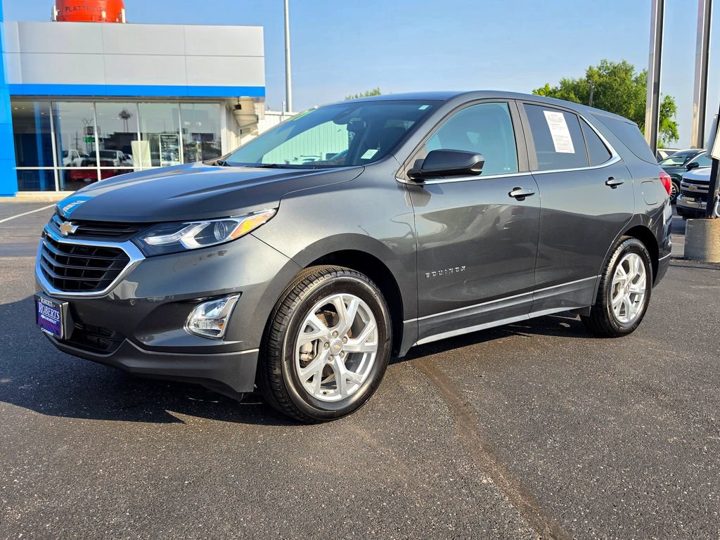 Used 2021 Chevrolet Equinox LT with VIN 3GNAXUEV2ML380695 for sale in Platte City, MO