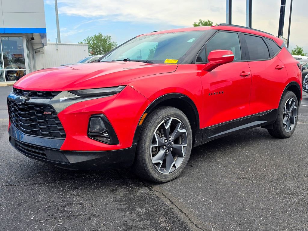 Used 2020 Chevrolet Blazer RS with VIN 3GNKBKRS9LS561790 for sale in Kansas City