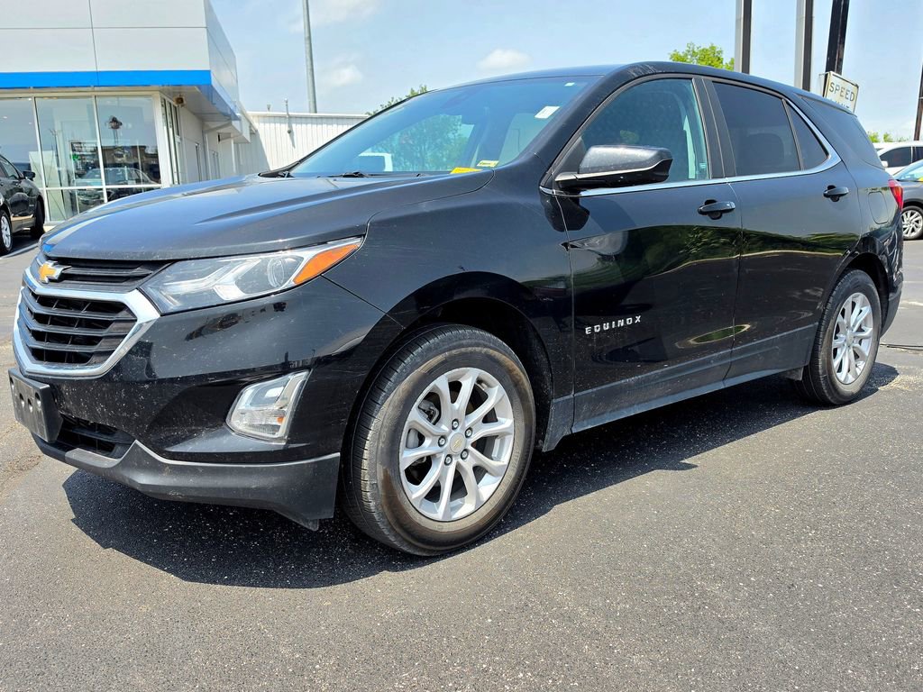 Used 2021 Chevrolet Equinox LT with VIN 3GNAXUEV1ML305051 for sale in Kansas City