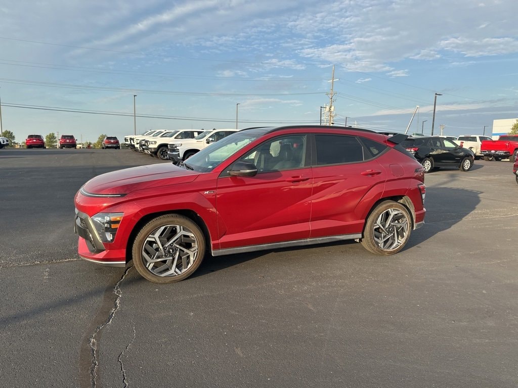 Used 2024 Hyundai Kona N Line with VIN KM8HA3A3XRU075316 for sale in Kansas City