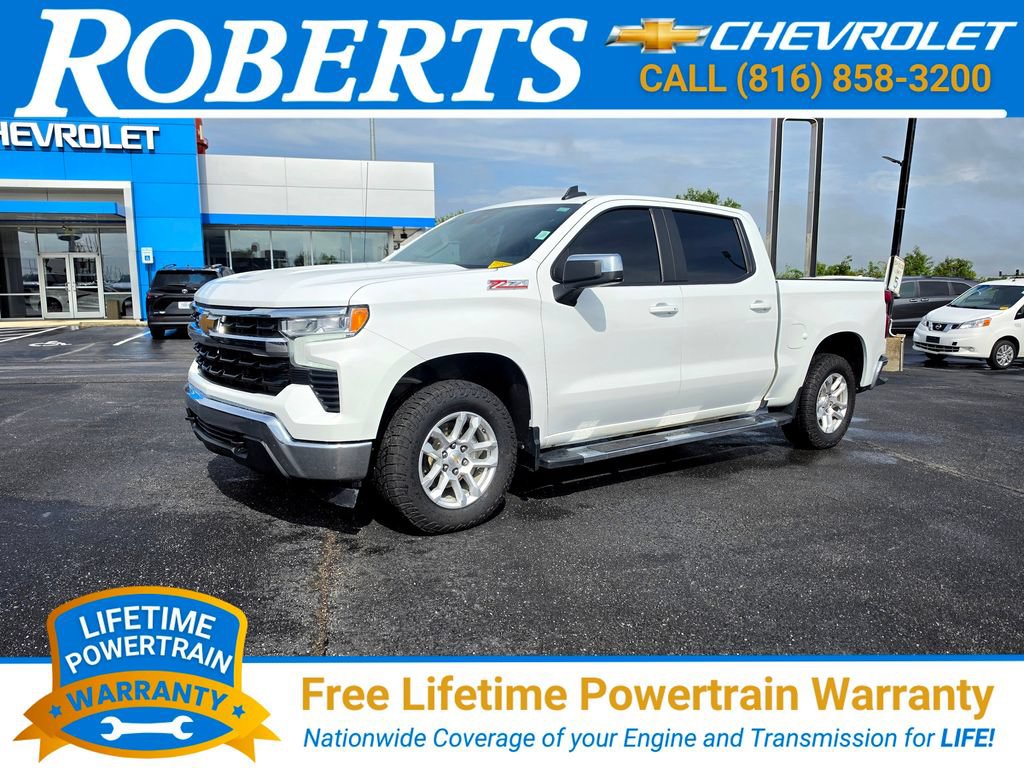 Used 2025 Chevrolet Silverado 1500 LT with VIN 3GCUKDED5SG163014 for sale in Kansas City