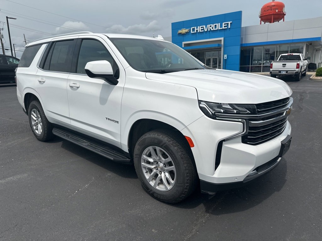 Used 2023 Chevrolet Tahoe LT with VIN 1GNSKNKDXPR346389 for sale in Kansas City