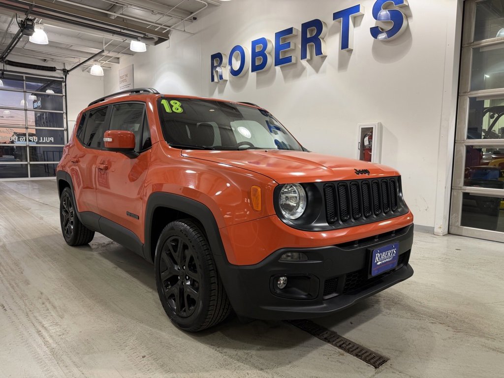 Used 2018 Jeep Renegade Altitude Package with VIN ZACCJABB6JPH95419 for sale in Platte City, MO