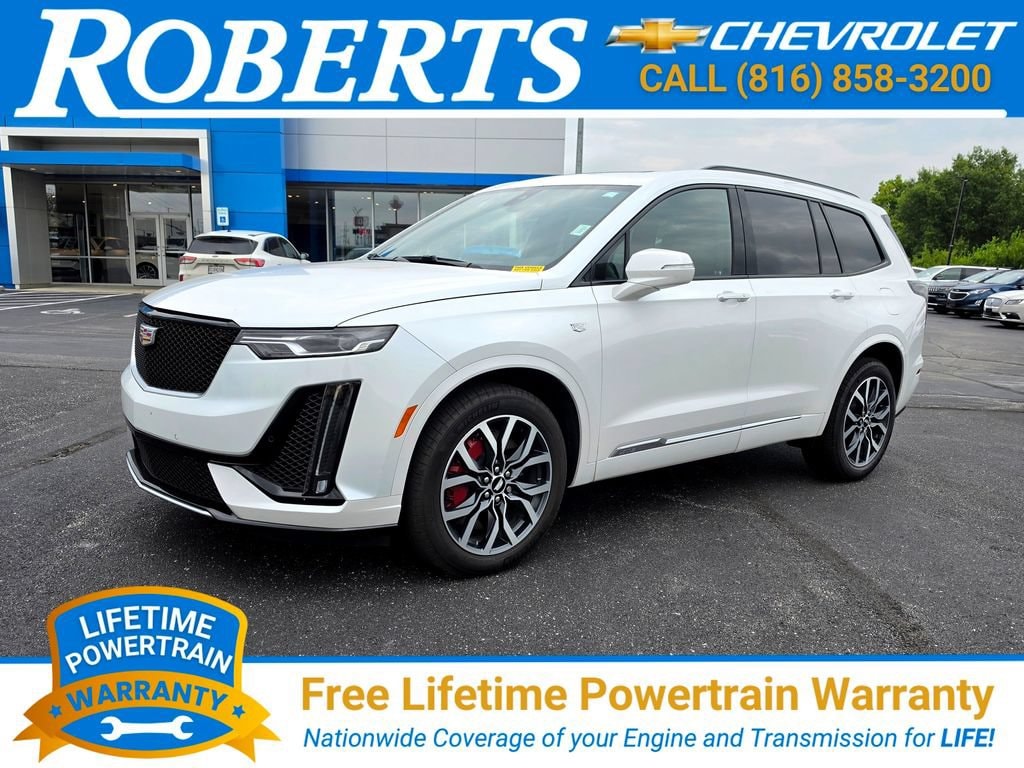 Used 2025 Cadillac XT6 Sport with VIN 1GYKPGRS1SZ125681 for sale in Kansas City