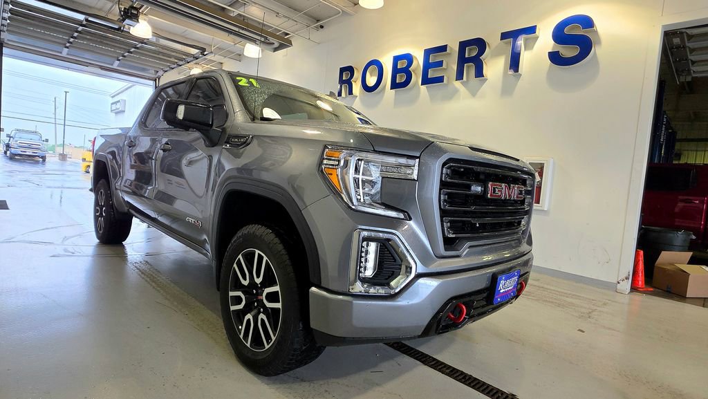 Used 2021 GMC Sierra 1500 AT4 with VIN 3GTP9EED4MG350729 for sale in Kansas City