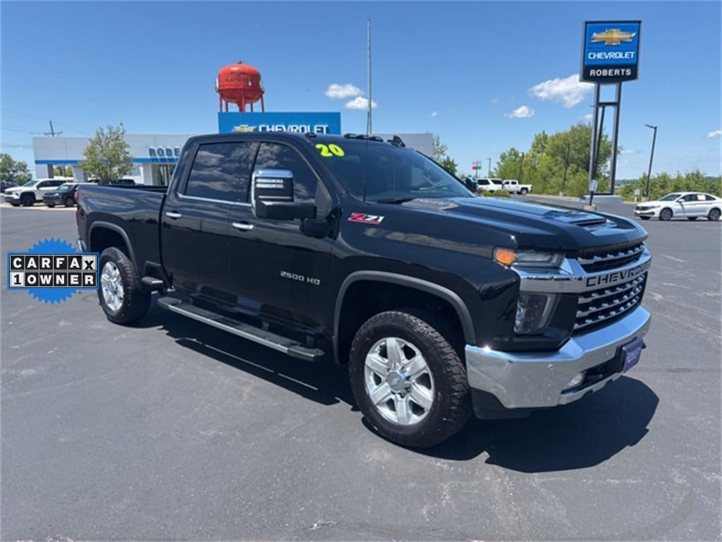 Used 2020 Chevrolet Silverado 2500HD LTZ with VIN 1GC4YPEY7LF195663 for sale in Kansas City