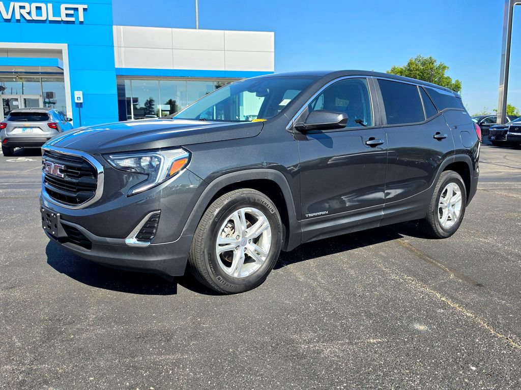 Used 2021 GMC Terrain SLE with VIN 3GKALMEV3ML387339 for sale in Platte City, MO