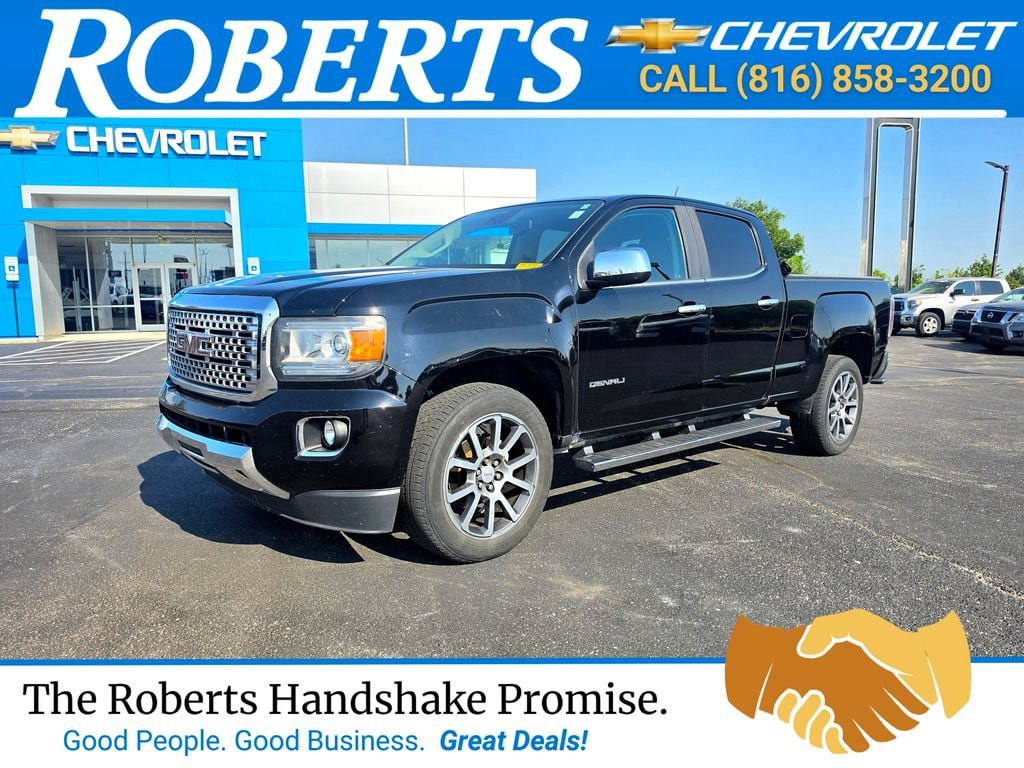 Used 2018 GMC Canyon Denali with VIN 1GTG6EEN0J1244029 for sale in Kansas City