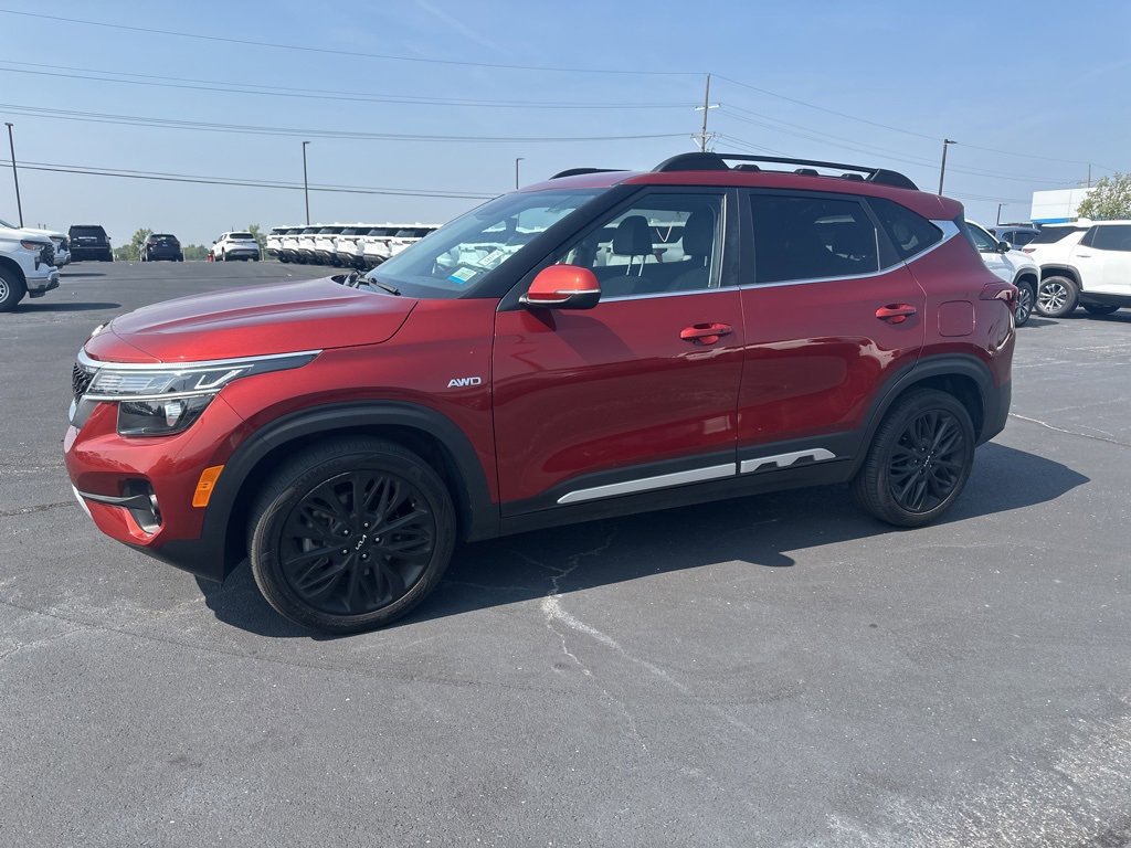 Used 2023 Kia Seltos Nightfall with VIN KNDEUCA26P7419791 for sale in Kansas City