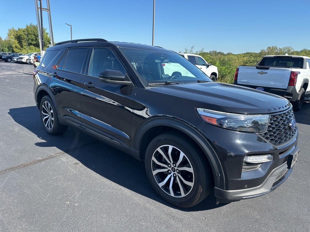 Used 2020 Ford Explorer ST with VIN 1FM5K8GC4LGA70199 for sale in Kansas City